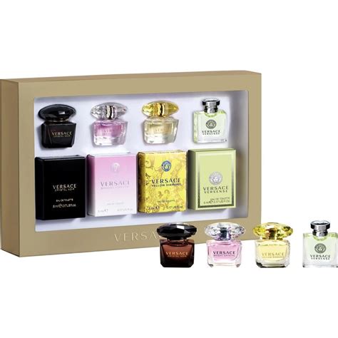 versace miniaturen set parfum|versace sample set.